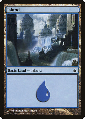 Island (291) [Ravnica: City of Guilds] | Magic Magpie