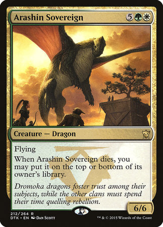 Arashin Sovereign [Dragons of Tarkir] | Magic Magpie