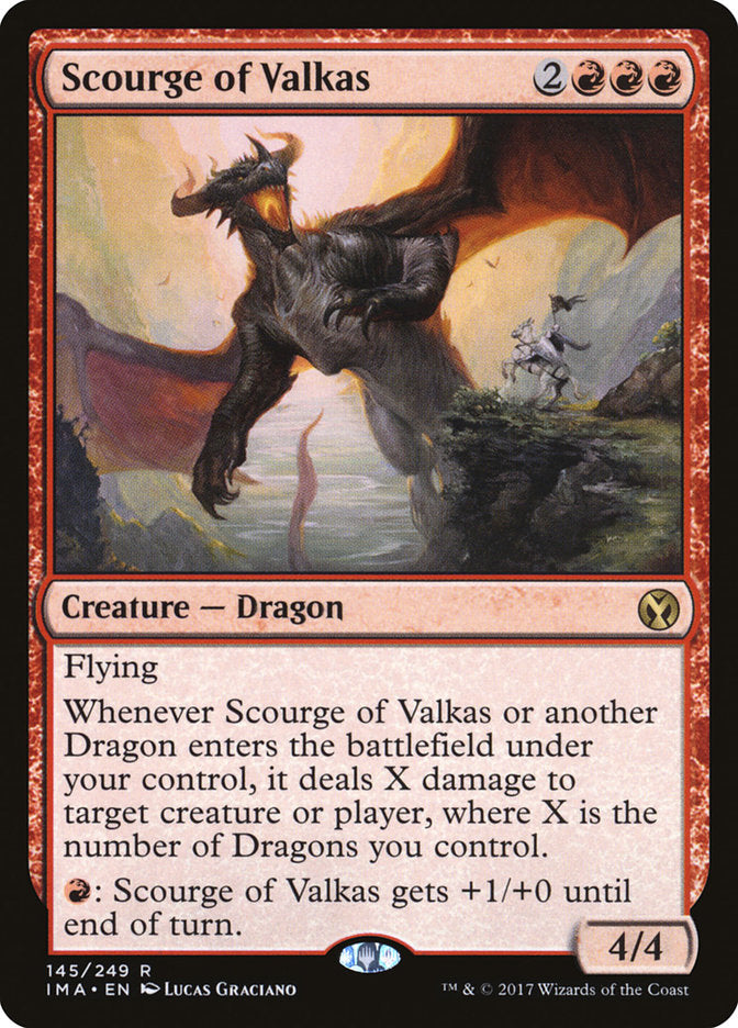 Scourge of Valkas [Iconic Masters] | Magic Magpie