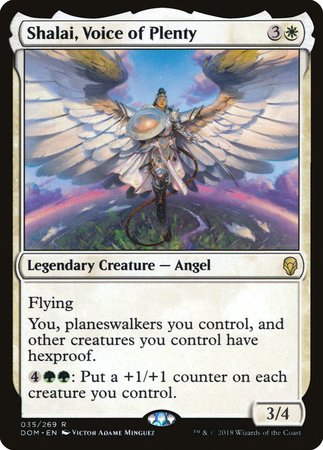 Shalai, Voice of Plenty [Dominaria] | Magic Magpie