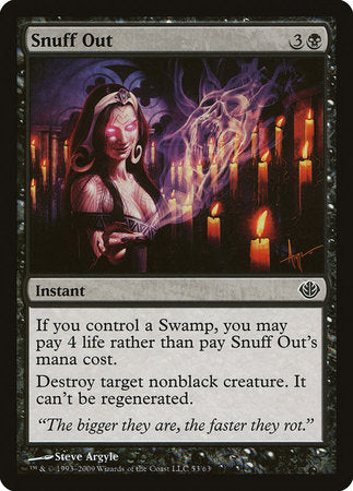 Snuff Out [Duel Decks: Garruk vs. Liliana] | Magic Magpie