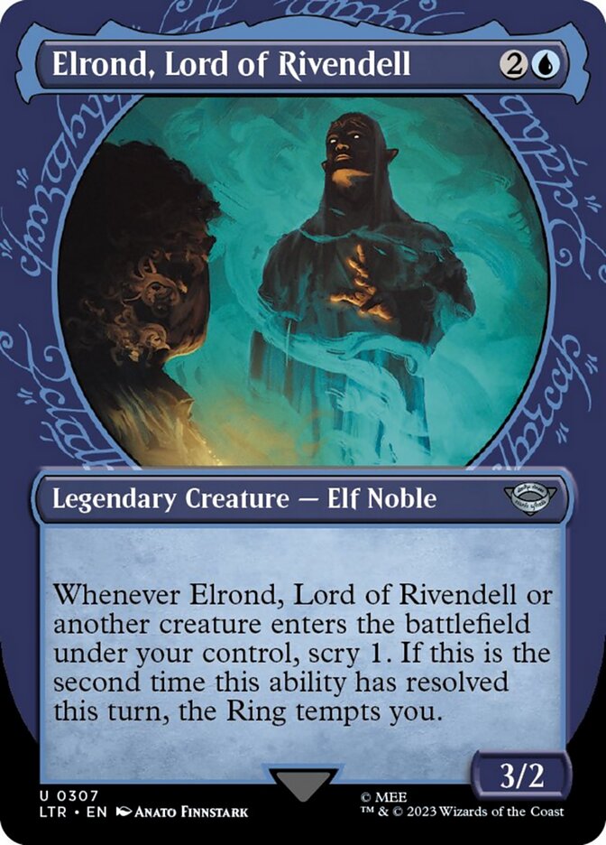 Elrond, Lord of Rivendell (Showcase Ring Frame) [The Lord of the Rings: Tales of Middle-Earth] | Magic Magpie