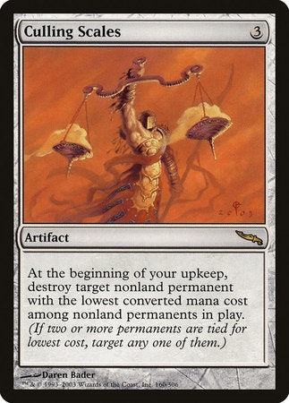 Culling Scales [Mirrodin] | Magic Magpie