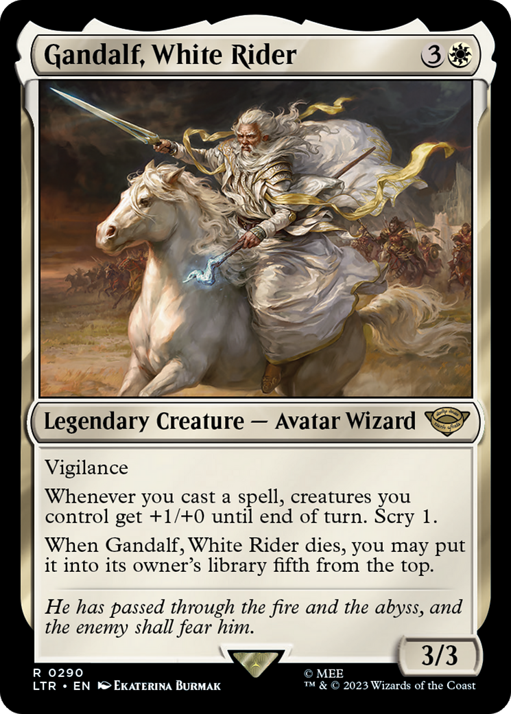 Gandalf, White Rider [The Lord of the Rings: Tales of Middle-Earth] | Magic Magpie