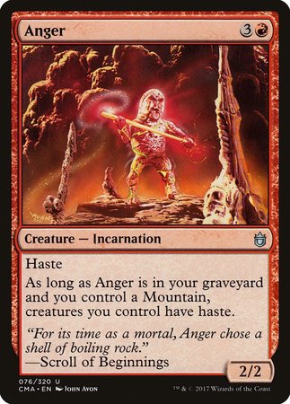 Anger [Commander Anthology] | Magic Magpie