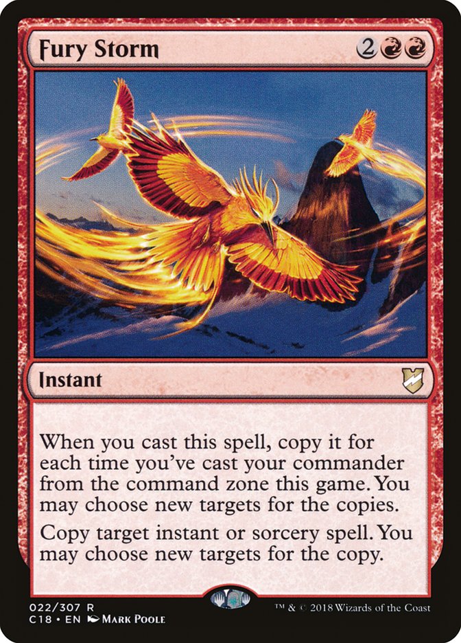 Fury Storm [Commander 2018] | Magic Magpie