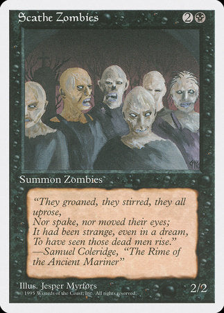 Scathe Zombies [Fourth Edition] | Magic Magpie