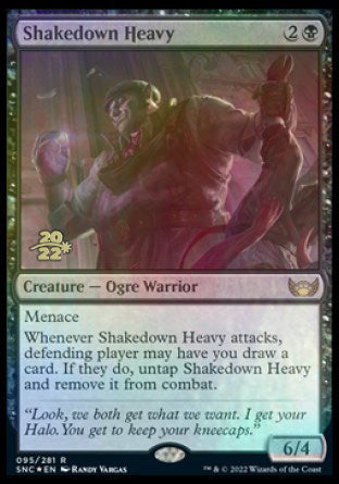 Shakedown Heavy [Streets of New Capenna Prerelease Promos] | Magic Magpie