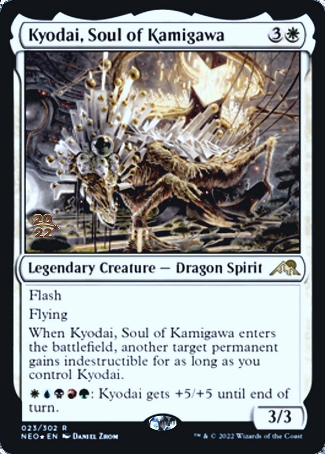 Kyodai, Soul of Kamigawa [Kamigawa: Neon Dynasty Prerelease Promos] | Magic Magpie