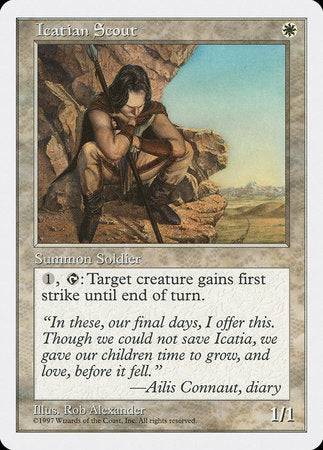 Icatian Scout [Fifth Edition] | Magic Magpie
