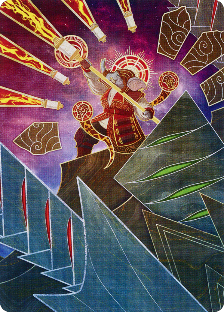 Quintorius, Loremaster Art Card (63) [March of the Machine Art Series] | Magic Magpie