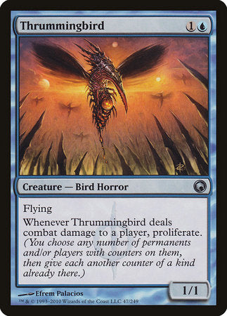 Thrummingbird [Scars of Mirrodin] | Magic Magpie