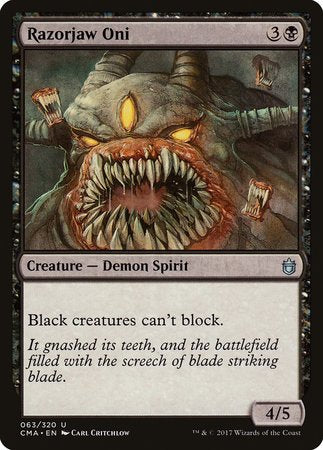 Razorjaw Oni [Commander Anthology] | Magic Magpie