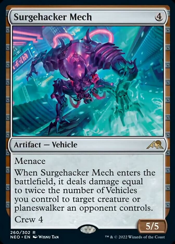 Surgehacker Mech [Kamigawa: Neon Dynasty] | Magic Magpie