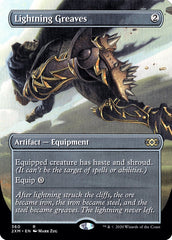 Lightning Greaves (Borderless) [Double Masters] | Magic Magpie