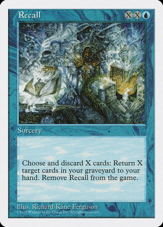 Recall [Fifth Edition] | Magic Magpie