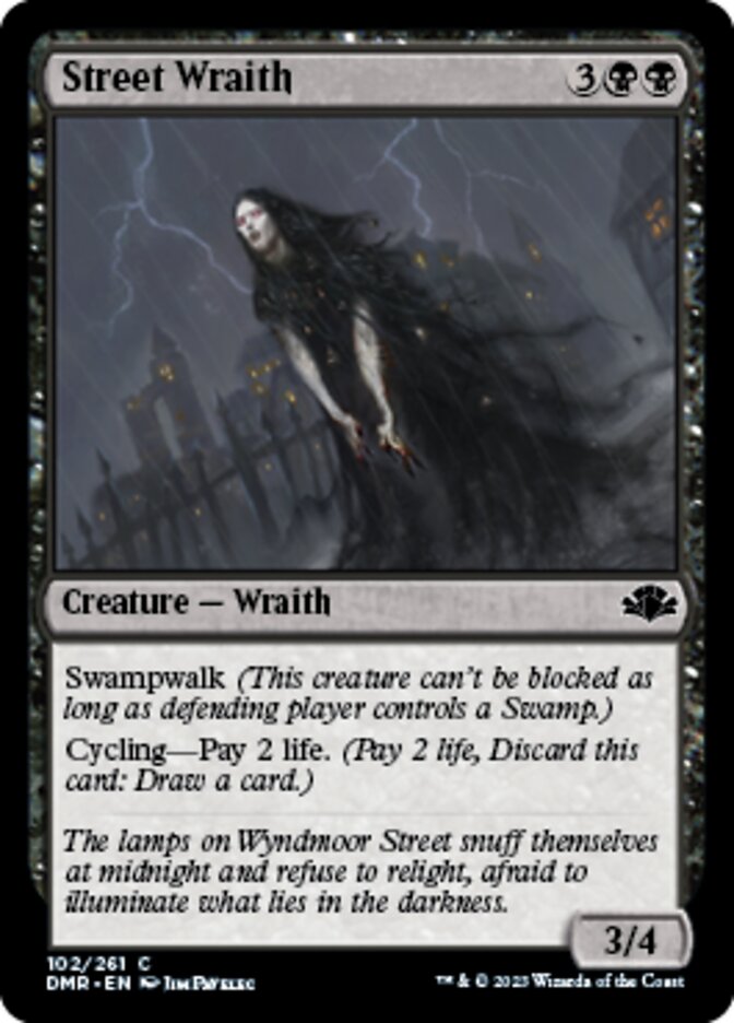 Street Wraith [Dominaria Remastered] | Magic Magpie