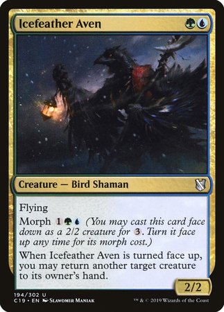 Icefeather Aven [Commander 2019] | Magic Magpie