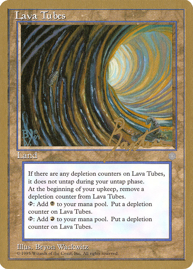 Lava Tubes (George Baxter) [Pro Tour Collector Set] | Magic Magpie