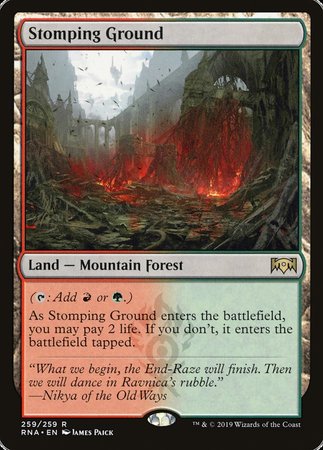 Stomping Ground [Ravnica Allegiance] | Magic Magpie