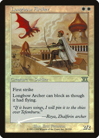 Longbow Archer [Friday Night Magic 2000] | Magic Magpie