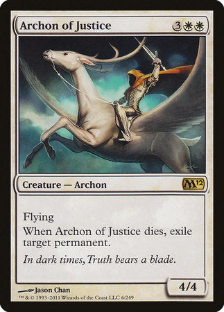 Archon of Justice [Magic 2012] | Magic Magpie