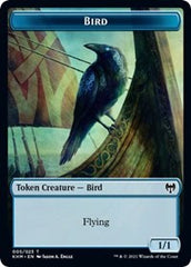 Bird (005) // Soldier Double-sided Token [Kaldheim Commander Tokens] | Magic Magpie