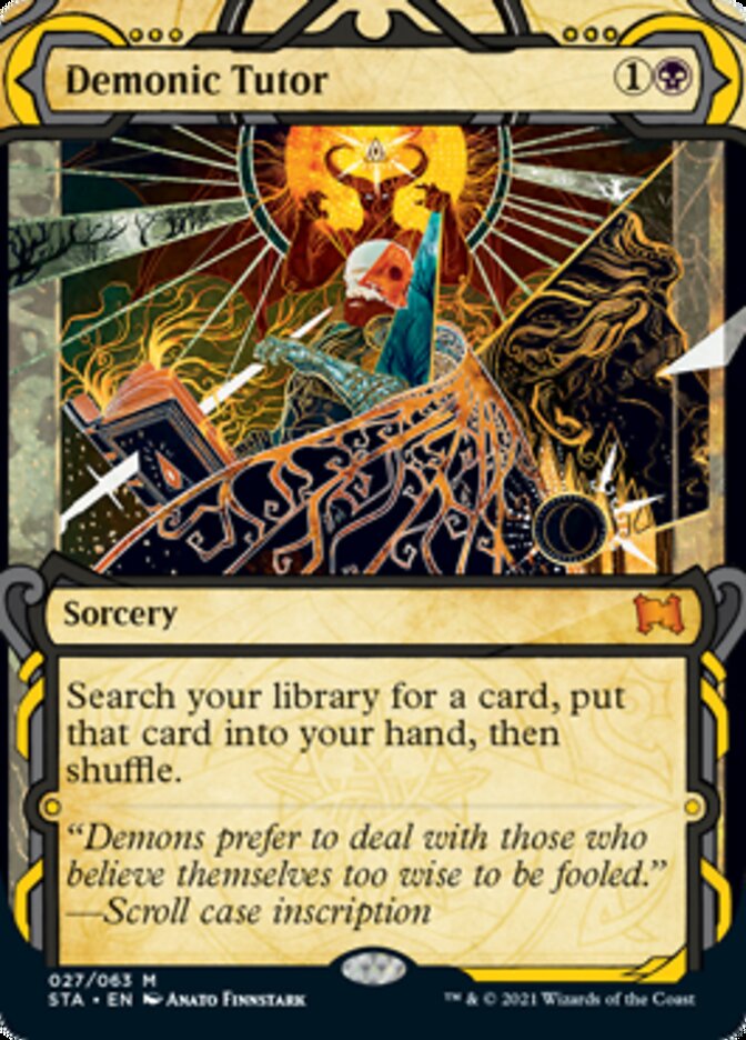 Demonic Tutor [Strixhaven Mystical Archive] | Magic Magpie