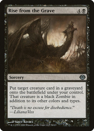 Rise from the Grave [Duel Decks: Garruk vs. Liliana] | Magic Magpie