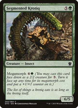 Segmented Krotiq [Dragons of Tarkir] | Magic Magpie