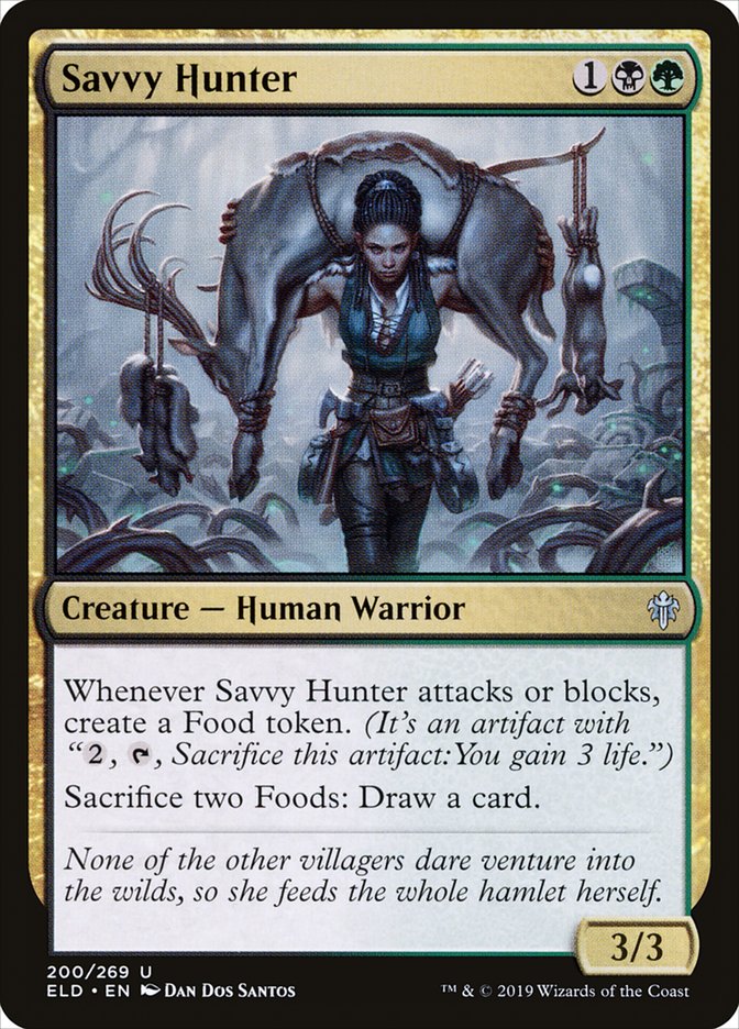 Savvy Hunter [Throne of Eldraine] | Magic Magpie