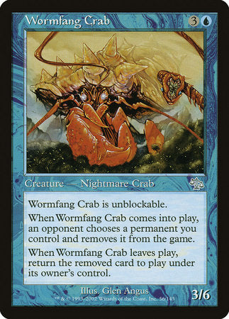 Wormfang Crab [Judgment] | Magic Magpie
