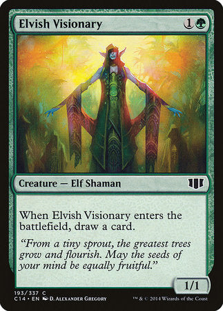 Elvish Visionary [Commander 2014] | Magic Magpie