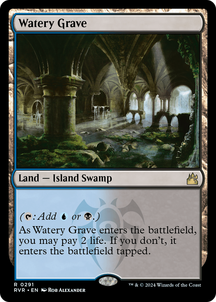 Watery Grave [Ravnica Remastered] | Magic Magpie
