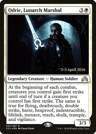 Odric, Lunarch Marshal [Shadows over Innistrad Promos] | Magic Magpie