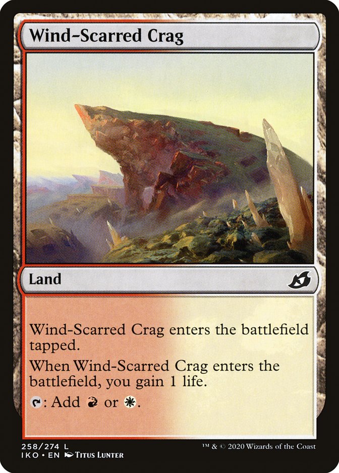 Wind-Scarred Crag [Ikoria: Lair of Behemoths] | Magic Magpie