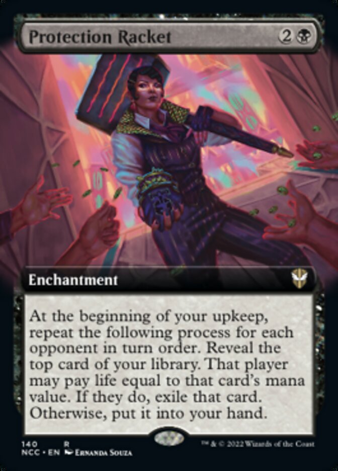 Protection Racket (Extended Art) [Streets of New Capenna Commander] | Magic Magpie
