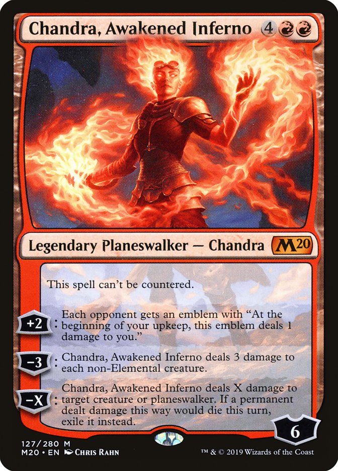 Chandra, Awakened Inferno [Core Set 2020] | Magic Magpie