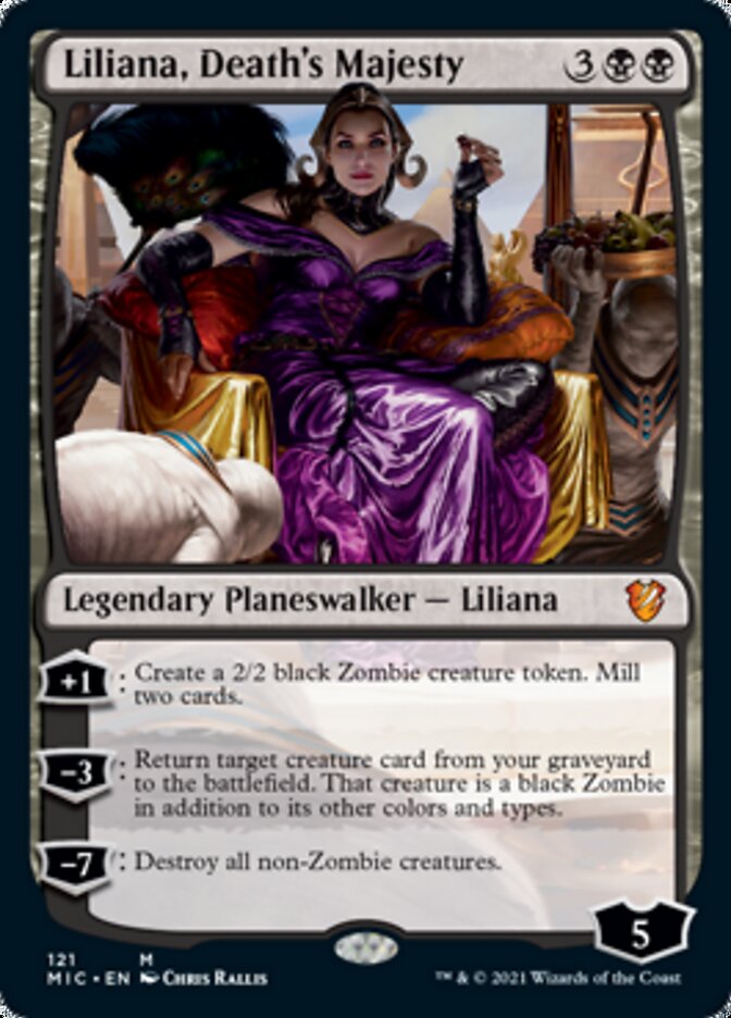 Liliana, Death's Majesty [Innistrad: Midnight Hunt Commander] | Magic Magpie