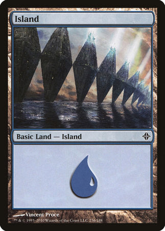 Island (236) [Rise of the Eldrazi] | Magic Magpie