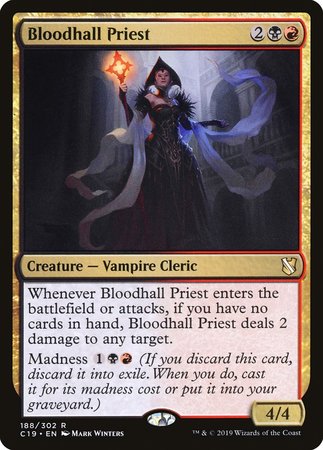 Bloodhall Priest [Commander 2019] | Magic Magpie