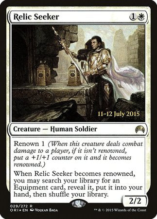 Relic Seeker [Magic Origins Promos] | Magic Magpie