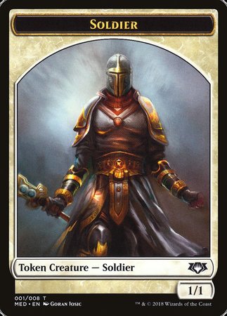 Soldier Token [Mythic Edition Tokens] | Magic Magpie