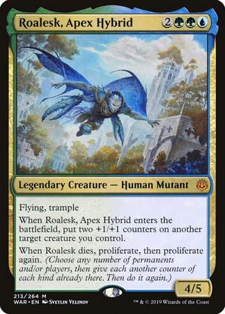 Roalesk, Apex Hybrid [War of the Spark] | Magic Magpie