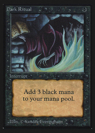 Dark Ritual (IE) [Intl. Collectors’ Edition] | Magic Magpie