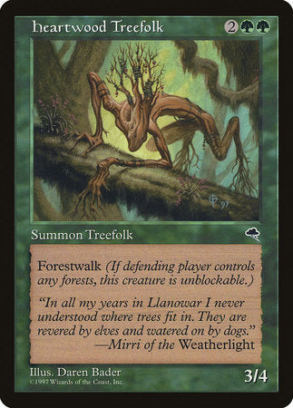 Heartwood Treefolk [Tempest] | Magic Magpie