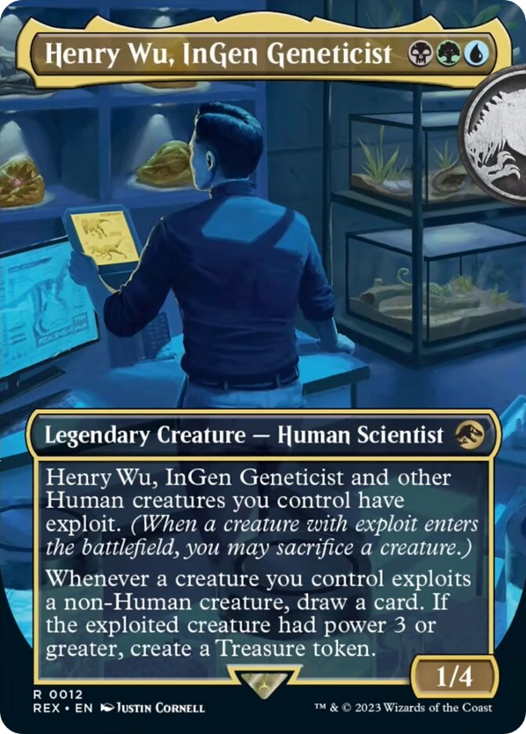 Henry Wu, InGen Geneticist (Borderless) [Jurassic World Collection] | Magic Magpie