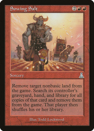 Sowing Salt [Urza's Destiny] | Magic Magpie