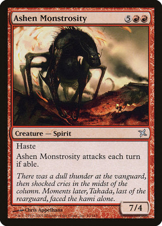 Ashen Monstrosity [Betrayers of Kamigawa] | Magic Magpie