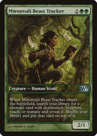 Mwonvuli Beast Tracker [Magic 2013 Promos] | Magic Magpie